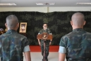 นาวาเอก ชุมพล บัณฑิตไทย รองผู้บังคับการกรมทหารราบที่ ๒ฯ  เป็นประธานในพิธีเปิดการอบรมหลักสูตรจ่าใหม่ กรมทหารราบที่ ๒ฯ 