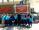 รับ และ ส่งนักเรียนที่ไปเข้าค่ายผู้นำเยาวชนสมานฉันท์จิตอาสา ณ สโมสรร่มเกล้า