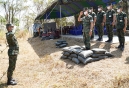 ผู้บัญชาการกองพลนาวิกโยธิน พร้อมฝ่ายอำนวยการ ตรวจเยี่ยมการฝึกเป็นหน่วยกองพันทหารปืนใหญ่ ประจำปีงบประมาณ 2564 ณ สนามฝึกหมายเลข 12 บ้านพังงอน อำเภอโป่งน้ำร้อน จังหวัดจันทบุรี